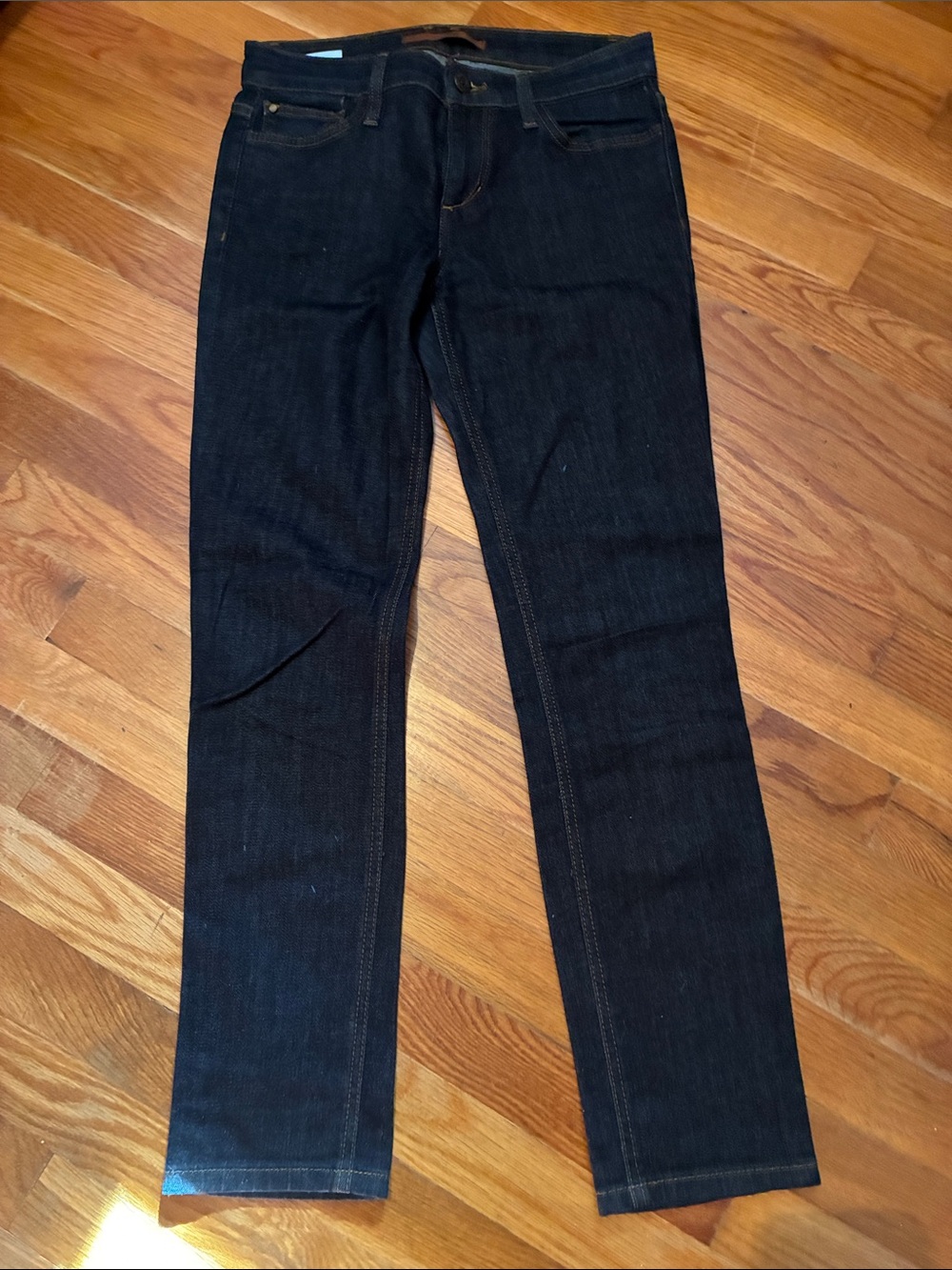JOE'S Jeans Fit Straight Ankle Jeans Blue Waist 28